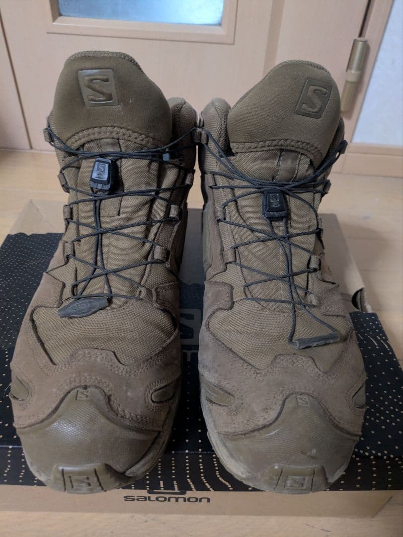 Salomon XA FORCES MID GTX Coyote28.5箱タグ