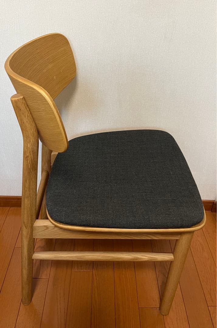 無印良品　ラウンドチェア　布座