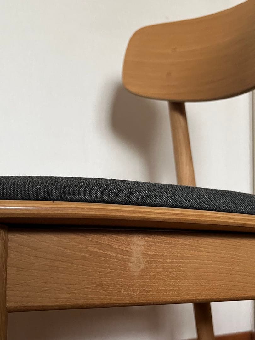 無印良品　ラウンドチェア　布座