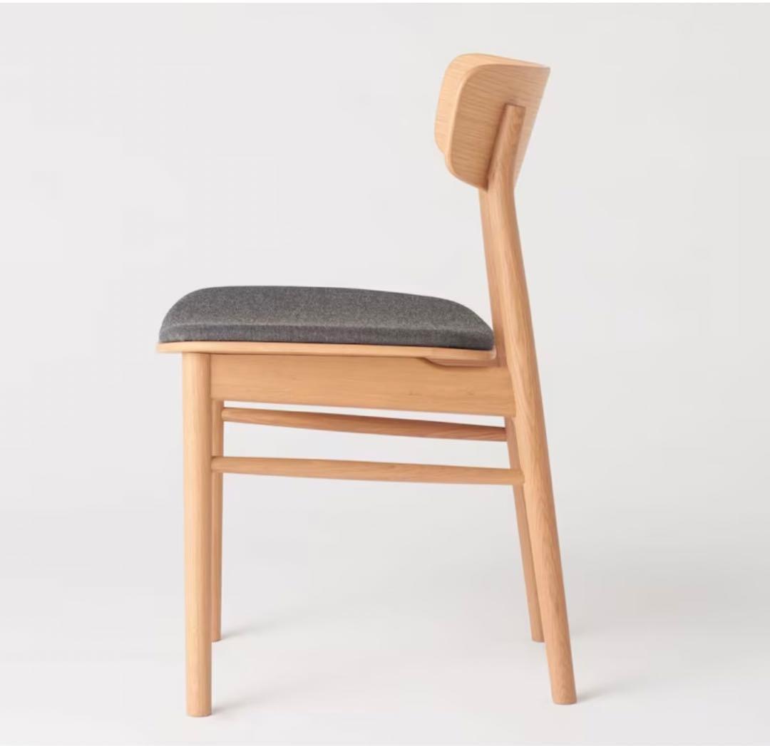 無印良品　ラウンドチェア　布座