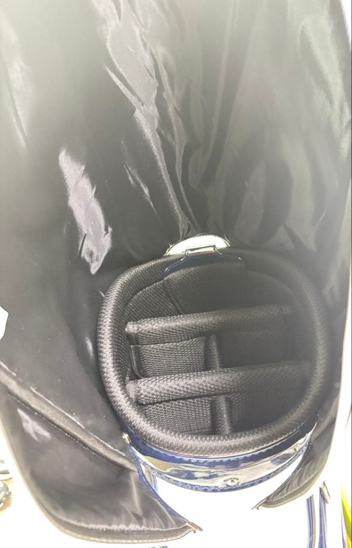 23区GOLF キャディバッグ ネイビー/ホワイト