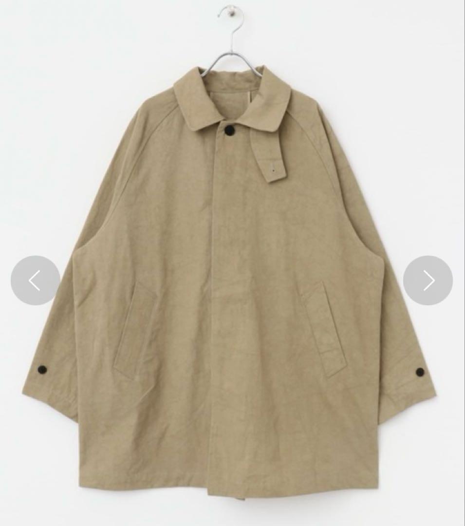 かぐれ　コットンバックタックショートコート