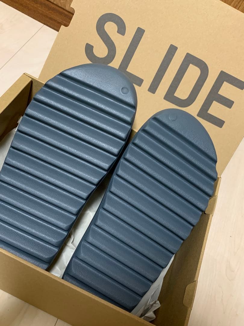 靴 adidas YEEZY Slide Slate Marine 30.5cm