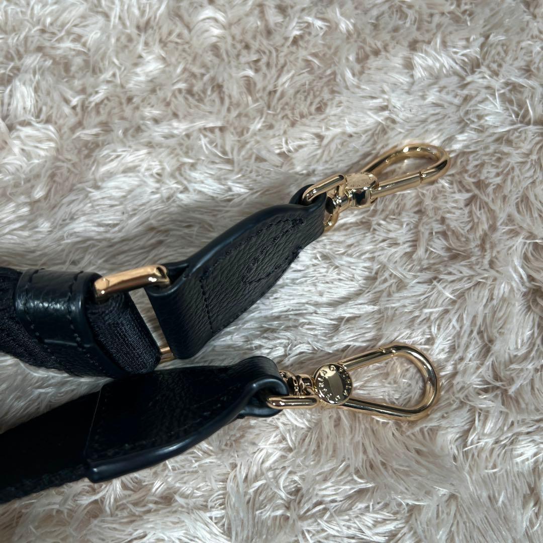 フルラ ダナエ レザー 黒 2way ショルダーバッグ ターンロック