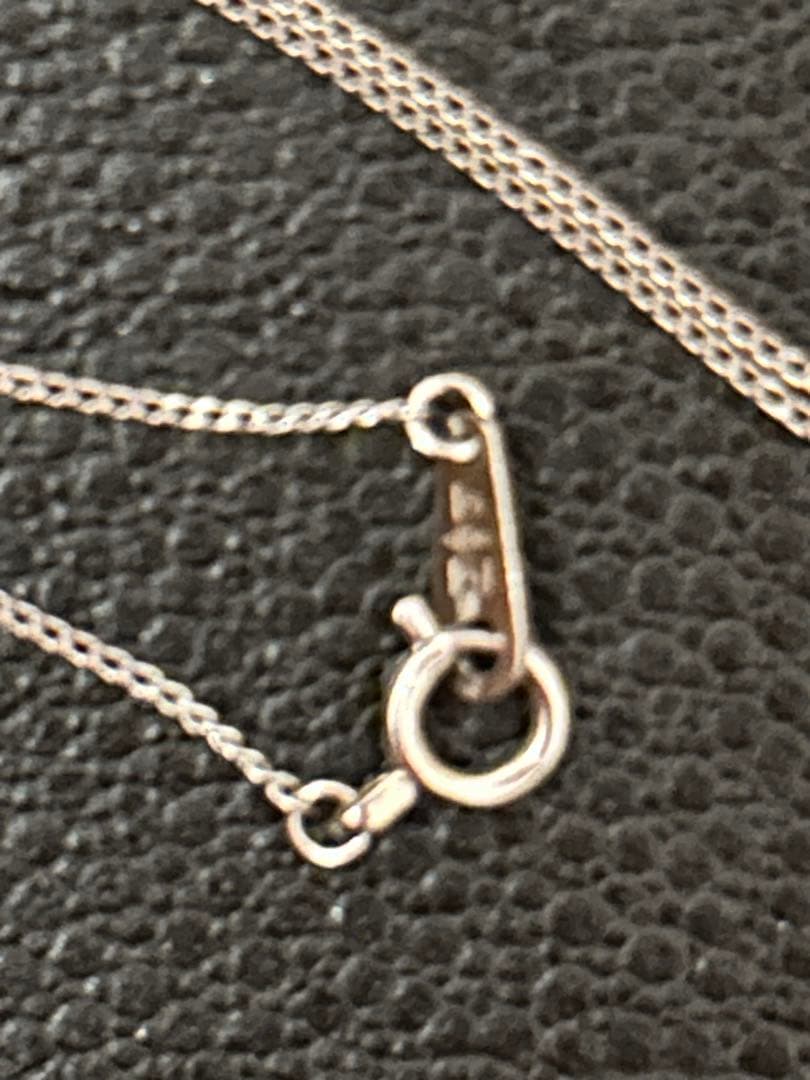 一粒ダイヤネックレス　造幣局刻印プラチナ850チェーン　0.3カラットダイヤ