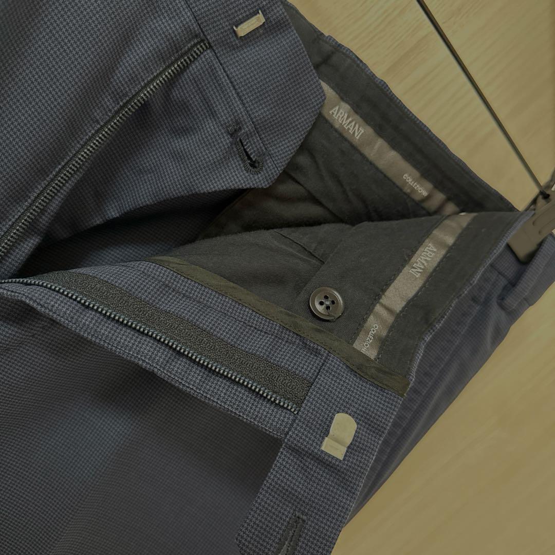 アルマーニコレツィオーニARMANICOLLEZIONI 50 ネイビー