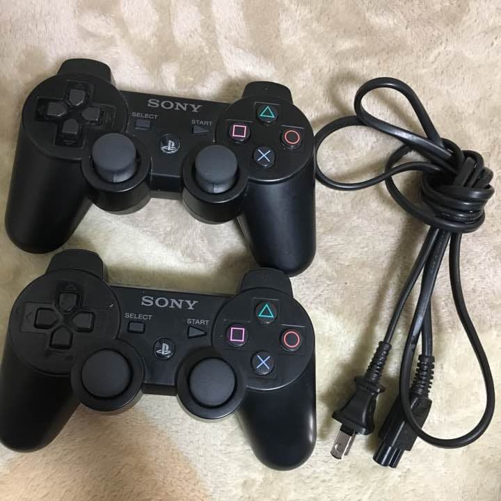 ps3 本体 コントローラー2つセット！
