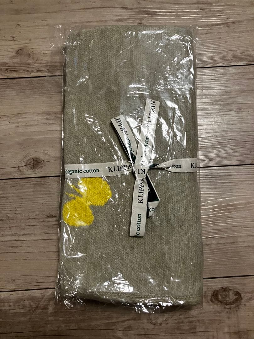 スウェーデンKLIPPAN バタフライ柄 ミニブランケット