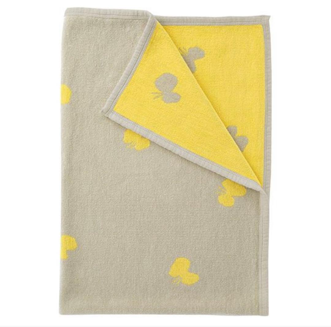 スウェーデンKLIPPAN バタフライ柄 ミニブランケット