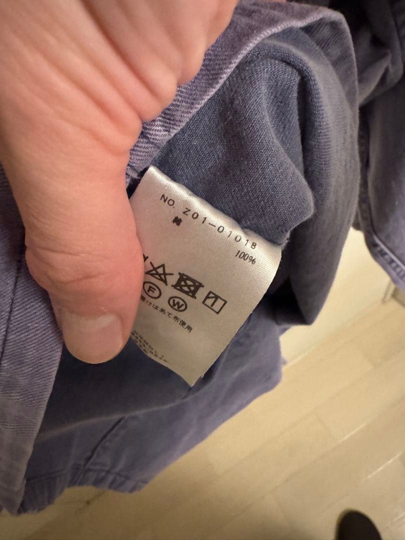 【サイズ2】COMOLI コットンドリルワークジャケット