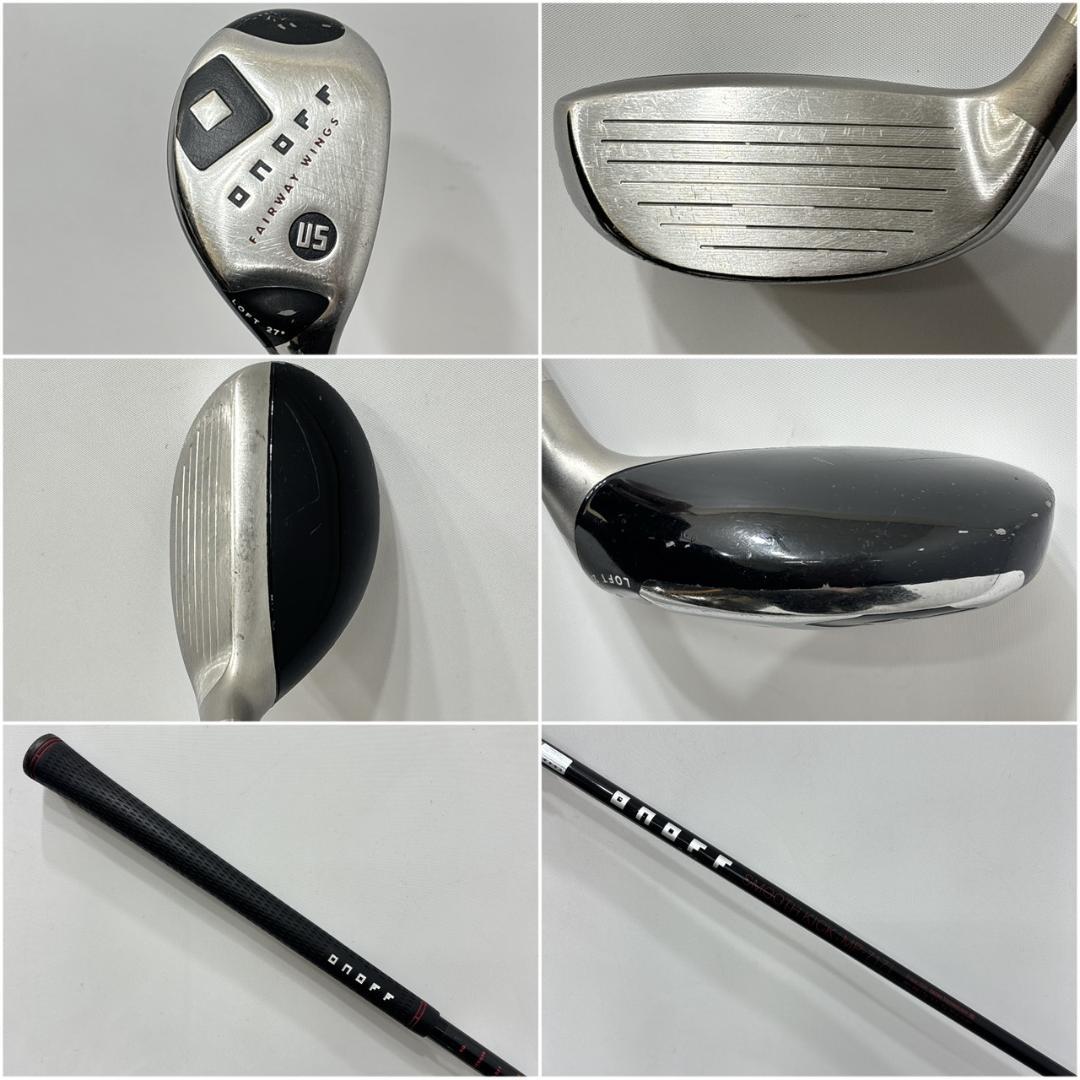 メンズ右利き初心者用　オノフ　ONOFF　他　ゴルフクラブセット　W-2760