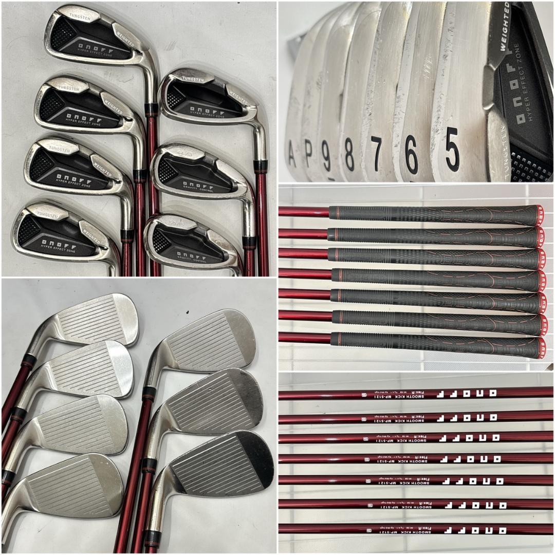 メンズ右利き初心者用　オノフ　ONOFF　他　ゴルフクラブセット　W-2760