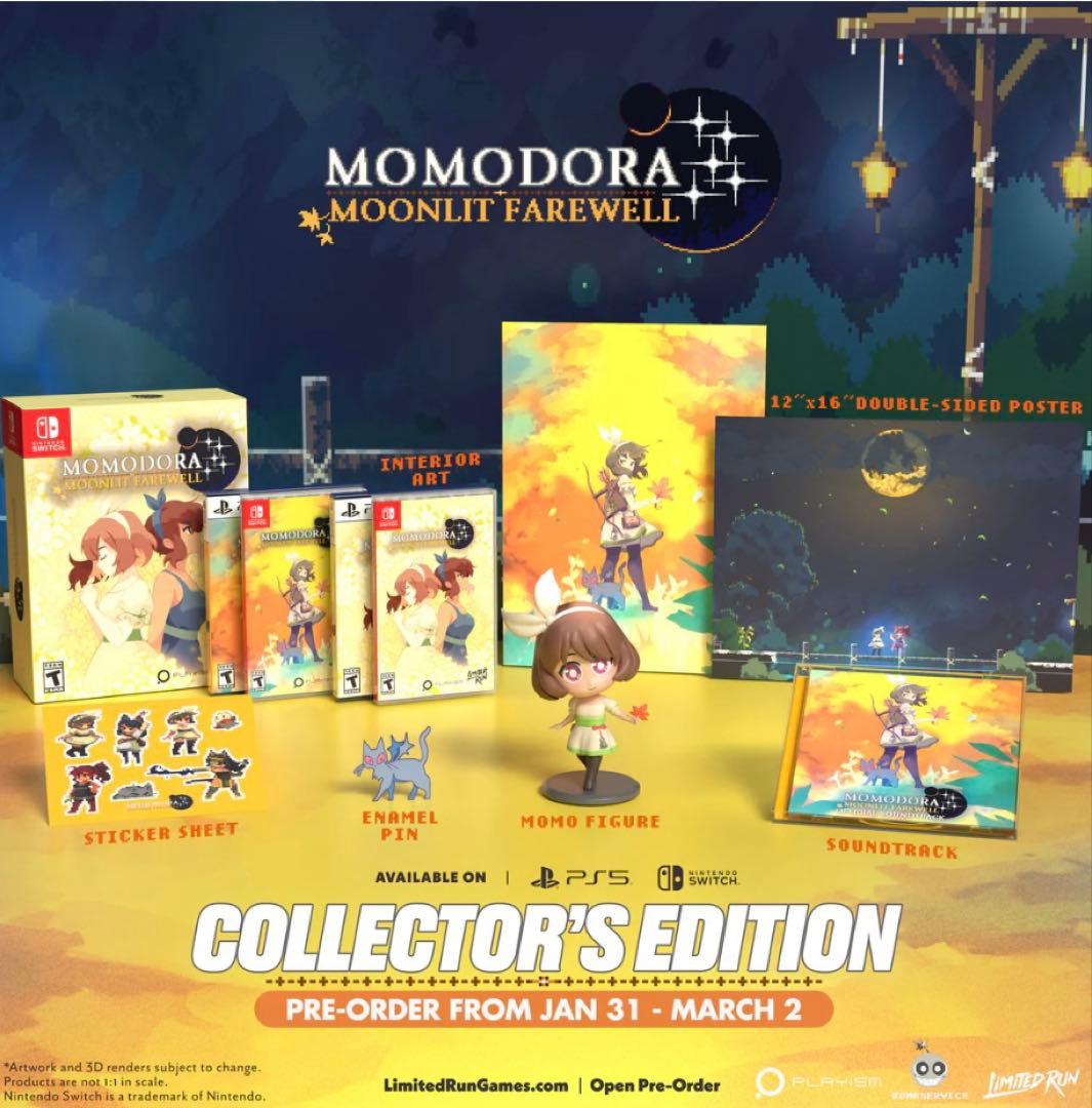 Momodora: 月影のエンドロール コレクターズエディションswitch