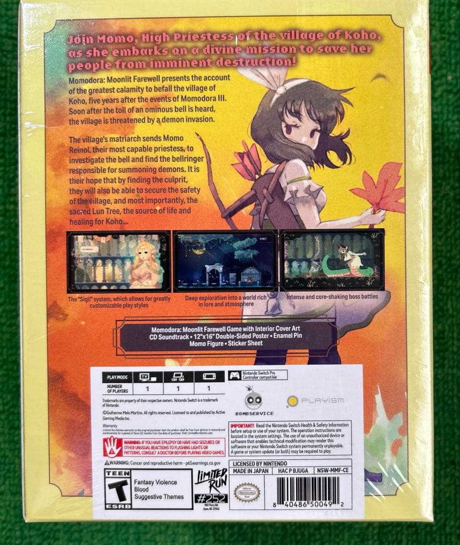 Momodora: 月影のエンドロール コレクターズエディションswitch