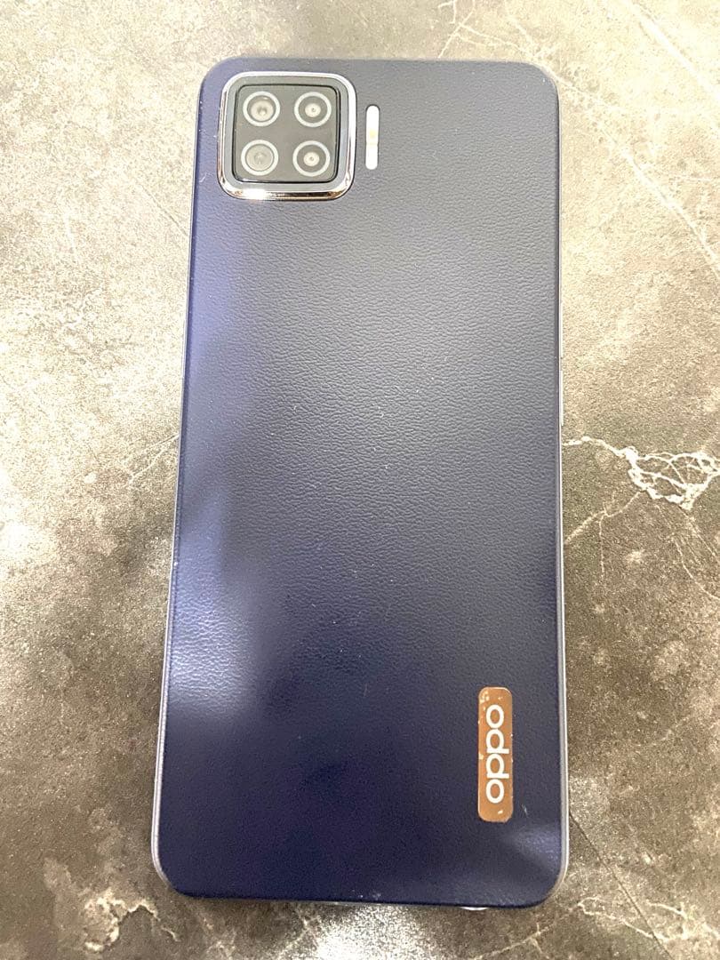 Oppo A73 スマートフォン本体 ネイビーブルー