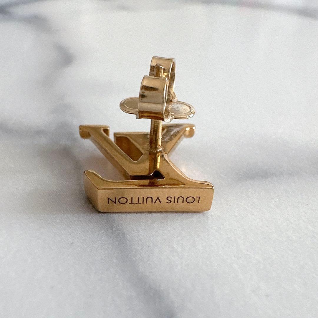 ルイヴィトン　LV エセンシャル　ピアス　イヤリング　片耳　ユニセックス　美品