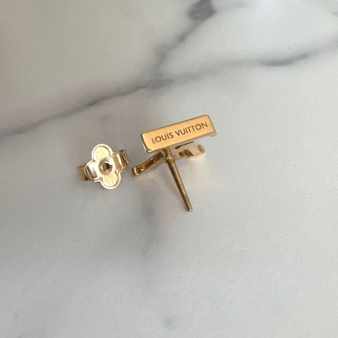 ルイヴィトン　LV エセンシャル　ピアス　イヤリング　片耳　ユニセックス　美品