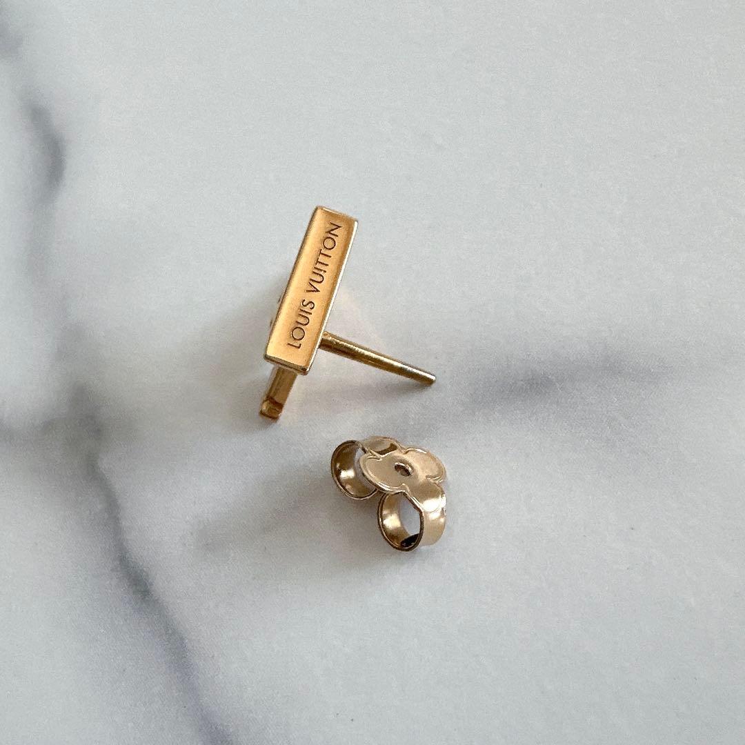 ルイヴィトン　LV エセンシャル　ピアス　イヤリング　片耳　ユニセックス　美品