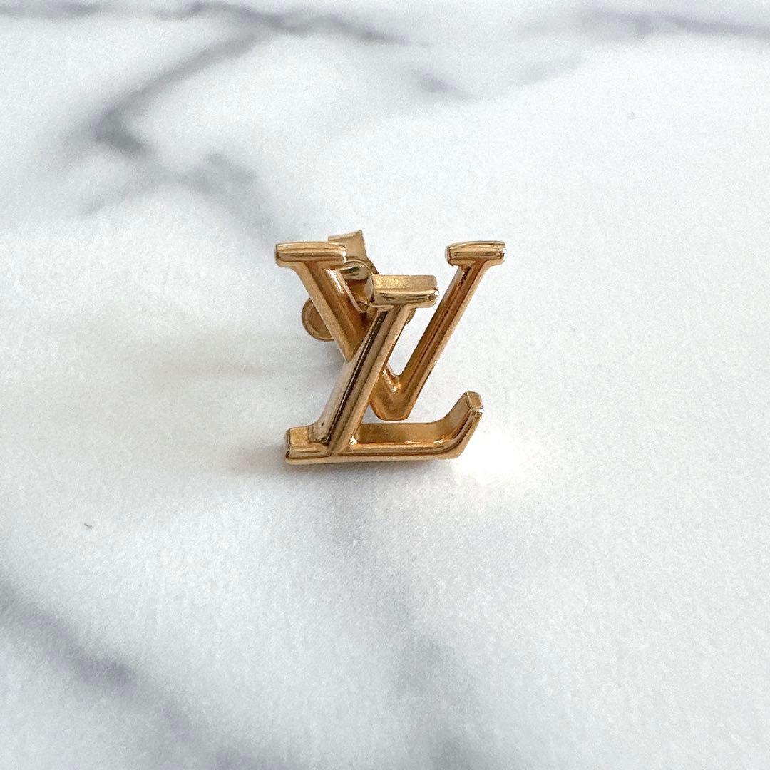 ルイヴィトン　LV エセンシャル　ピアス　イヤリング　片耳　ユニセックス　美品