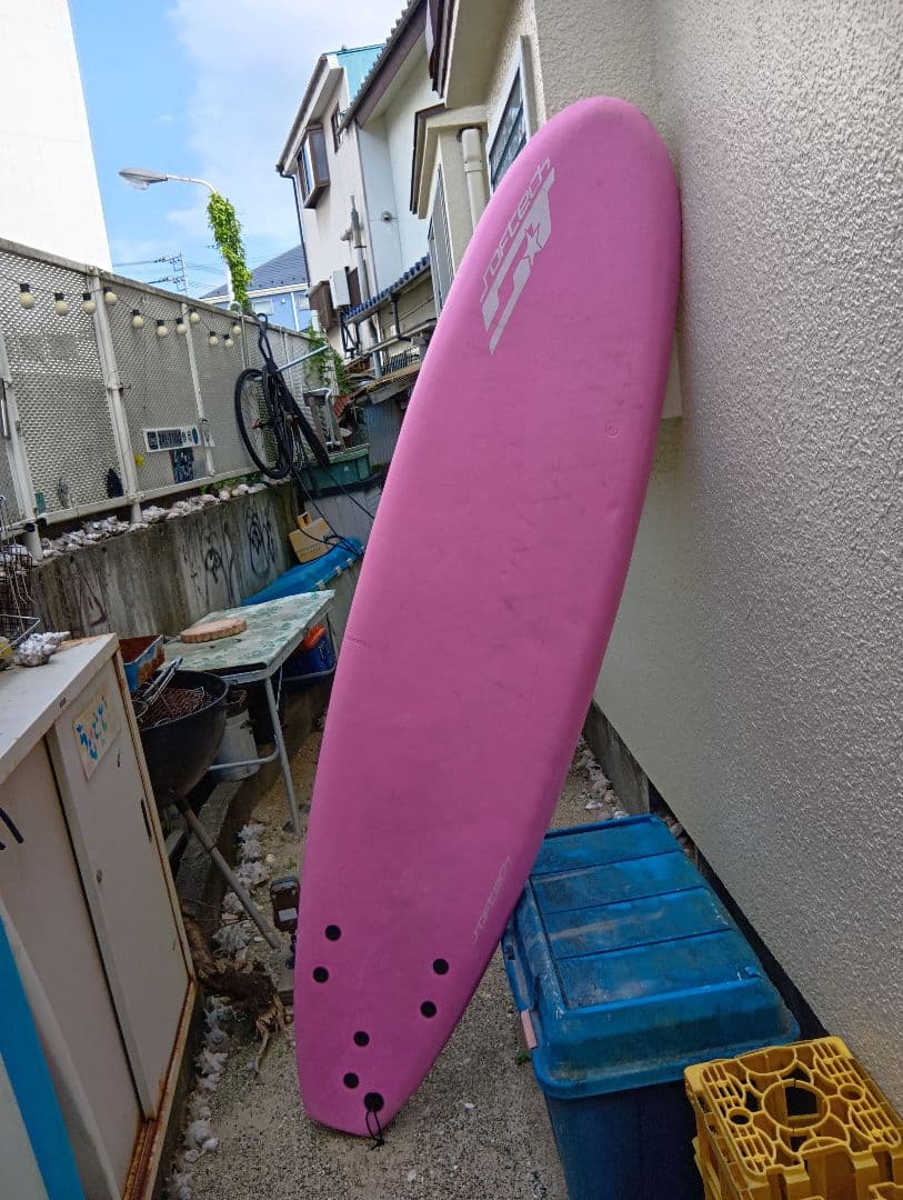 引き取り限定 ソフテック サーフボード 7f