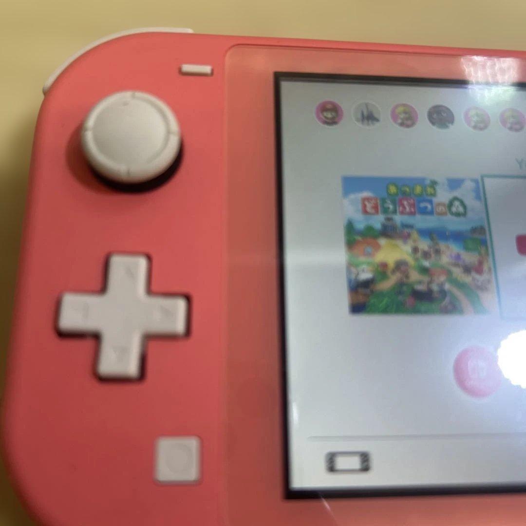 ニンテンドースイッチ　ピンク　中古品