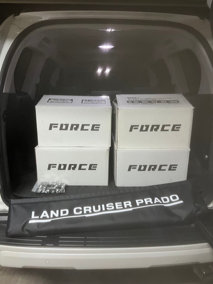 トヨタ　プラド　純正ホイール　17インチ