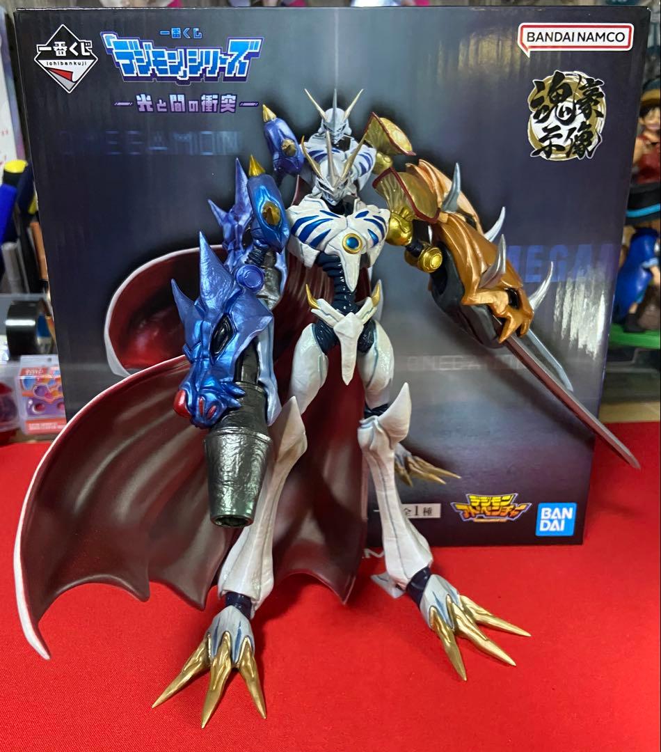 一番くじ　デジモンシリーズ　光と闇の衝突　A賞 オメガモン　フィギュア