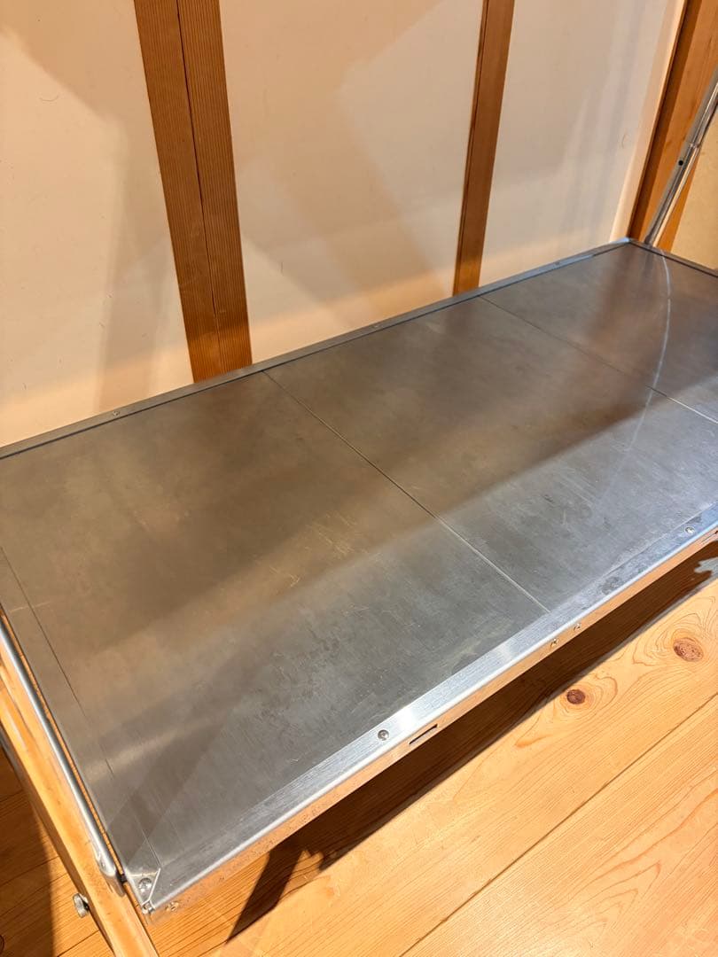 スノーピーク ステンレスキッチンテーブル キャリーバッグx2+ガビングフレーム付