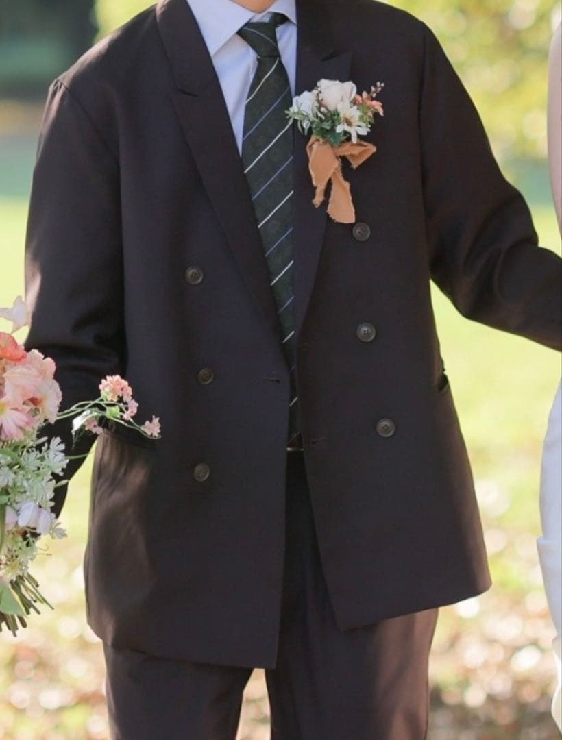 Garageroom スーツセットアップ ダブルブレスト６ボタン