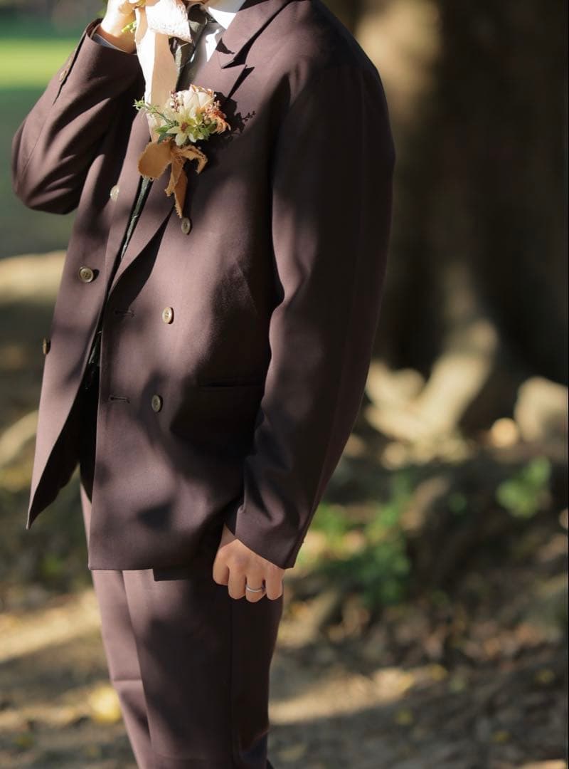 Garageroom スーツセットアップ ダブルブレスト６ボタン