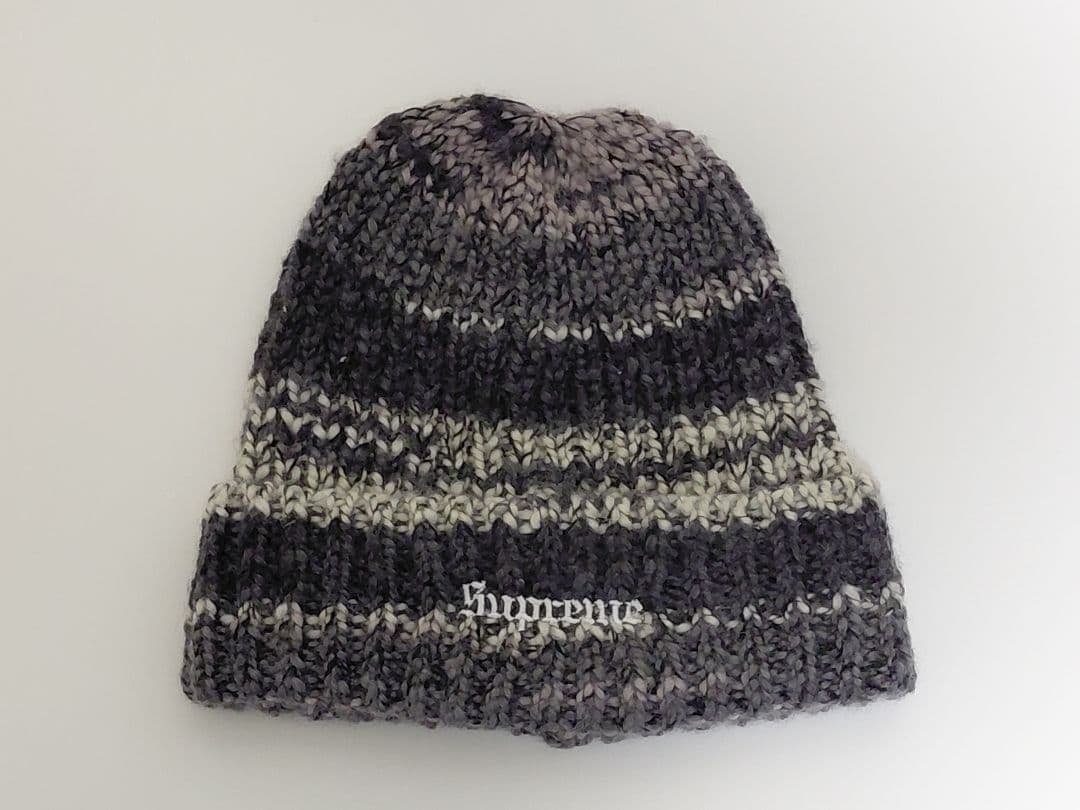 【新品・未着用】 Supreme　Space　Dye　Stripe　Beanie