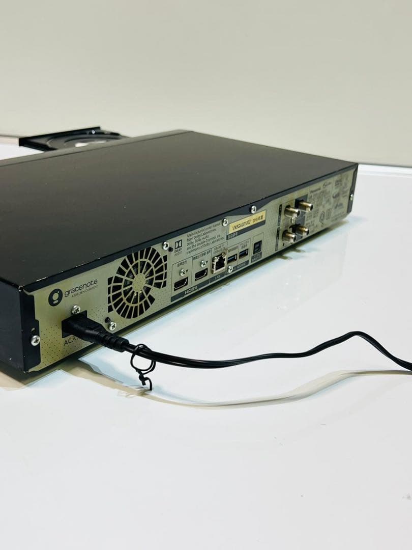 Panasonic DMR-UBX4060 ブラックブルーレイレコーダー 動作品