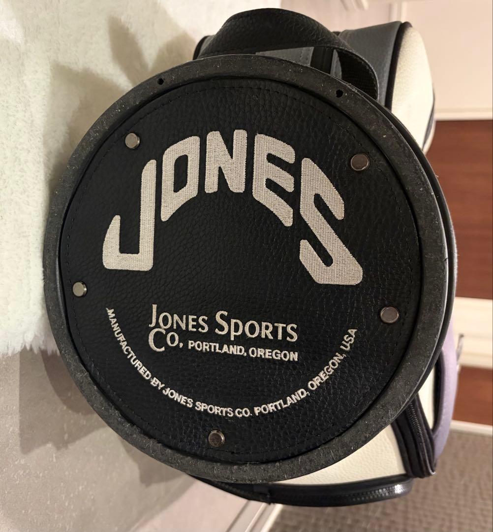 週末SALE【美品】JONES ジョーンズ　キャディーバッグ　グレー