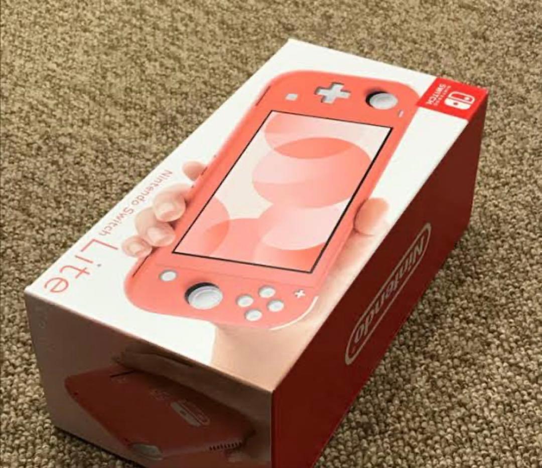 ニンテンドースイッチ コーラル 本体 switch lite 新品未使用