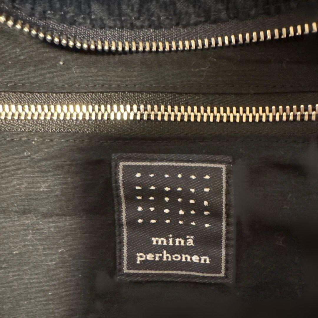 ミナペルホネン ショルダーバッグ 2way ボディバッグ land puzzle
