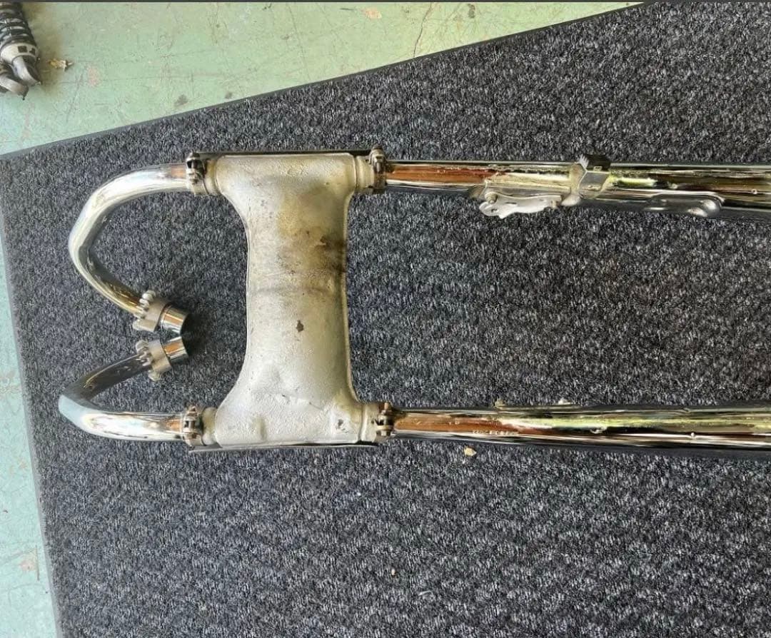 HONDA CB400TホークII 純正 ノーマルマフラー 車検用に