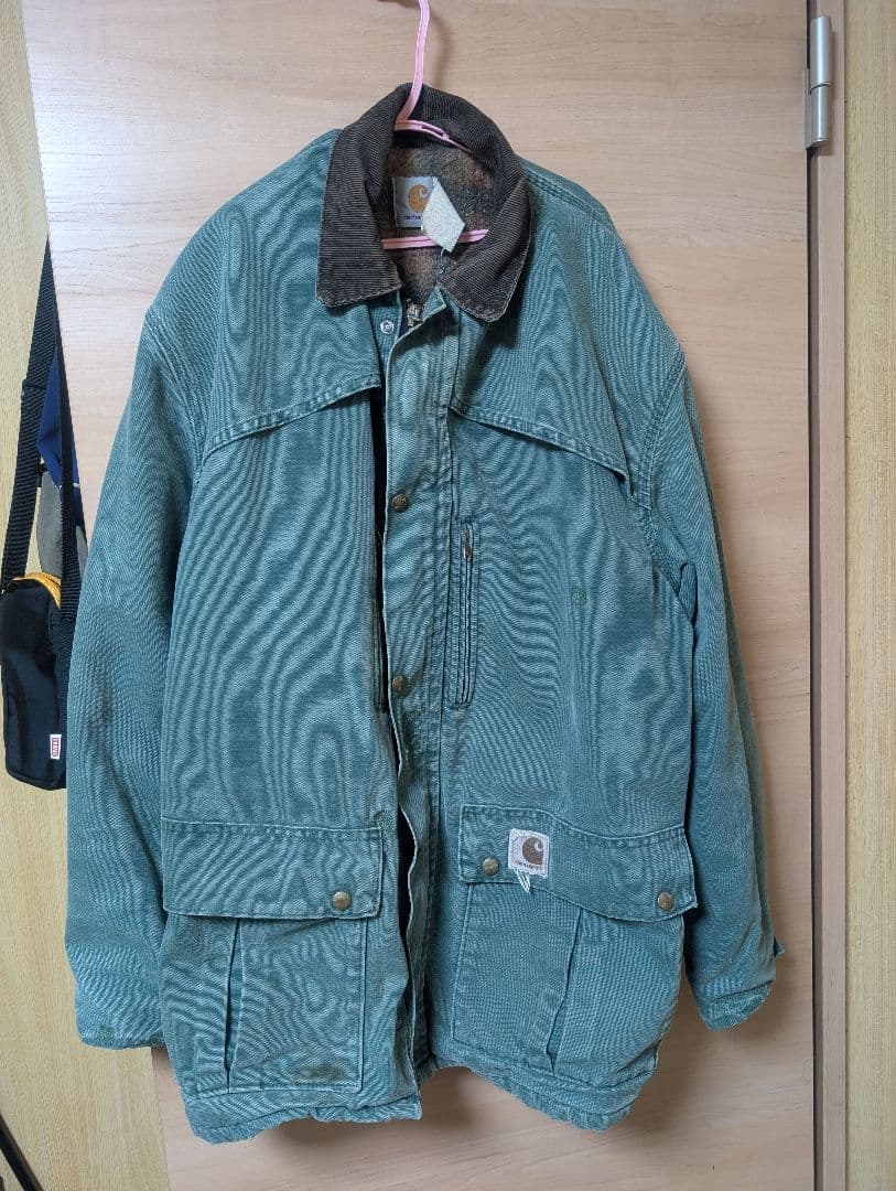 大幅値下げ！Carhartt チョアコート　カバーオール グリーン
