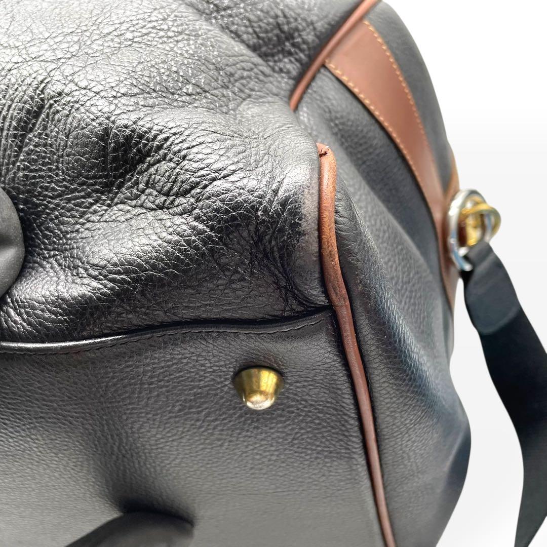 美品　BALLY バリー オールレザー 2wayボストンバッグ トラベルバッグ