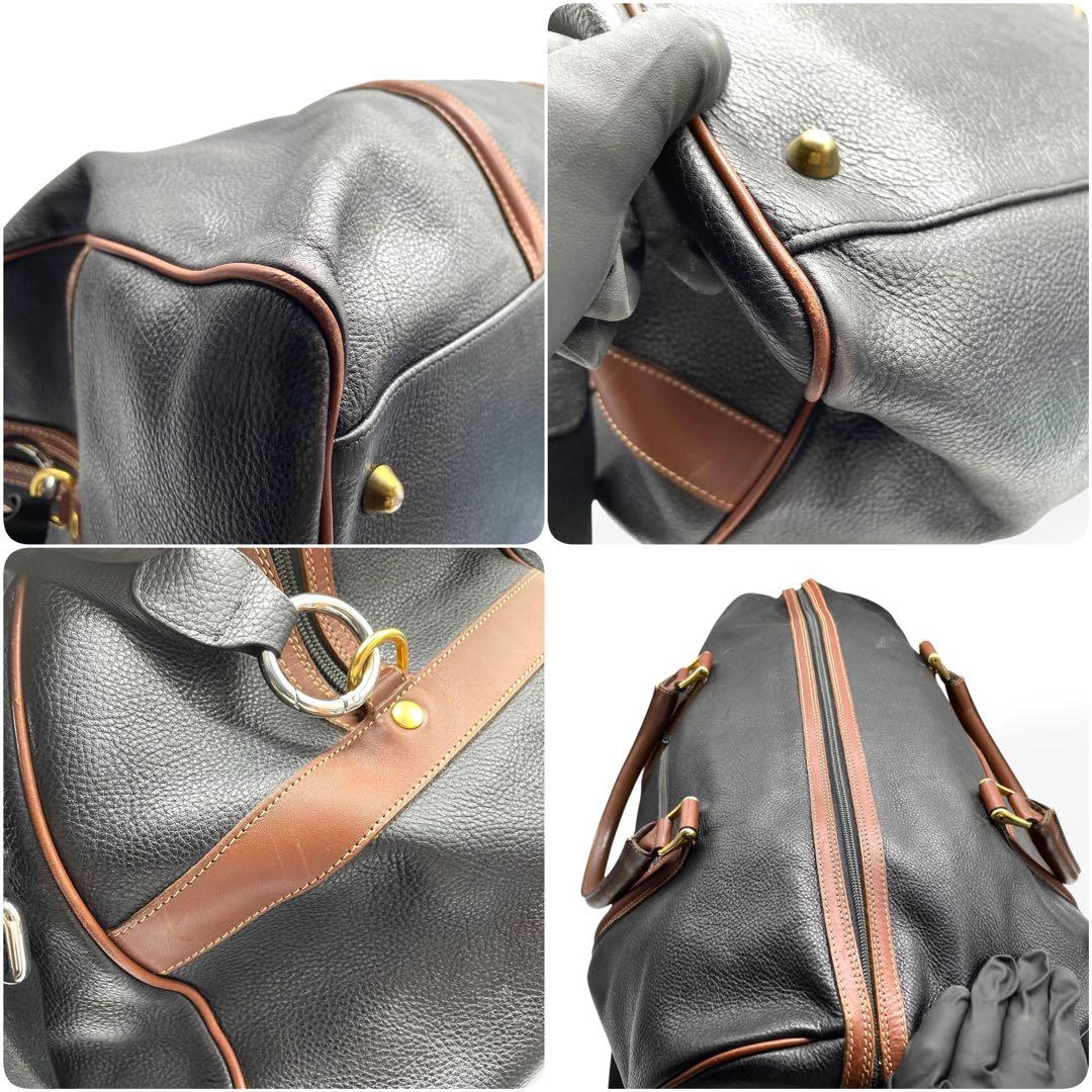 美品　BALLY バリー オールレザー 2wayボストンバッグ トラベルバッグ