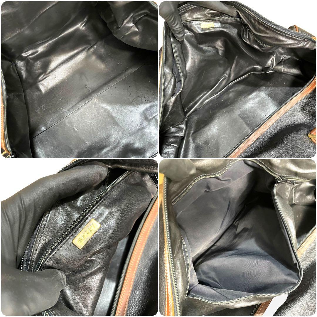 美品　BALLY バリー オールレザー 2wayボストンバッグ トラベルバッグ