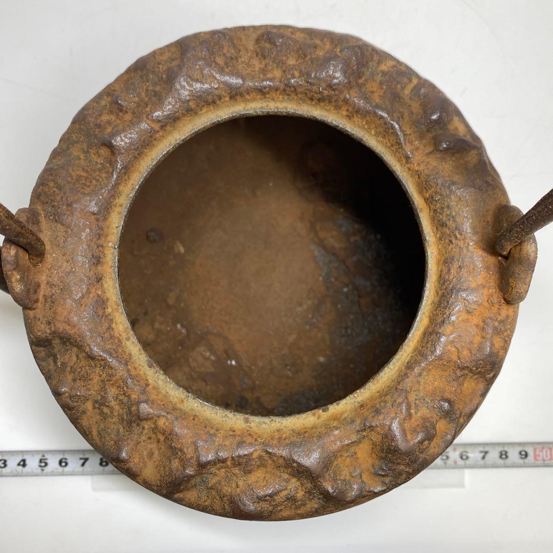 持手 金象嵌 鉄瓶 2377g 東キ7-1206☆2F タサオ