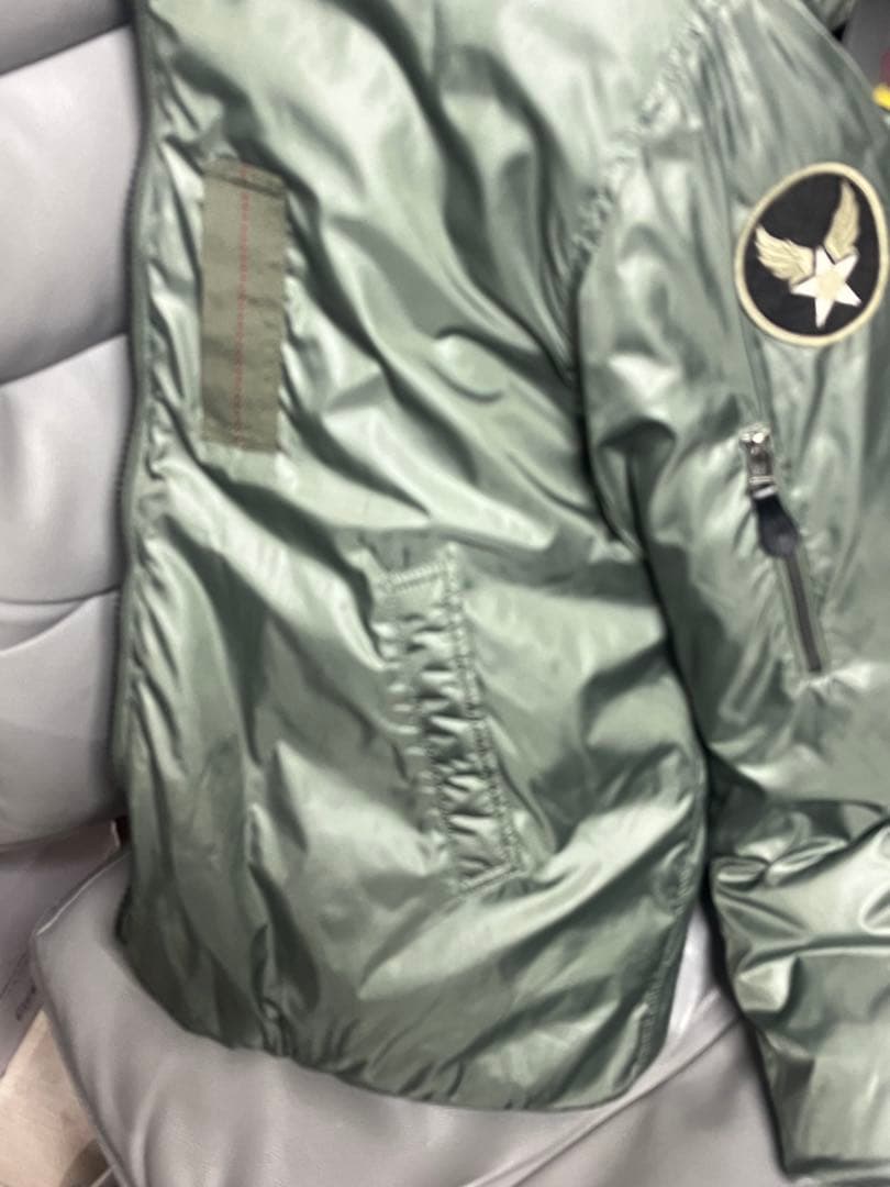 ♨*️様 AVIREX ミリタリージャケット オリーブグリーン