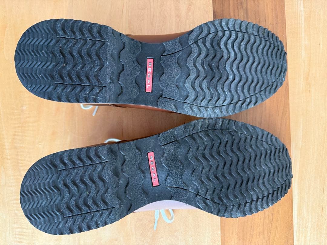 REGAL 57rr ブラウン レザースニーカー 27cm