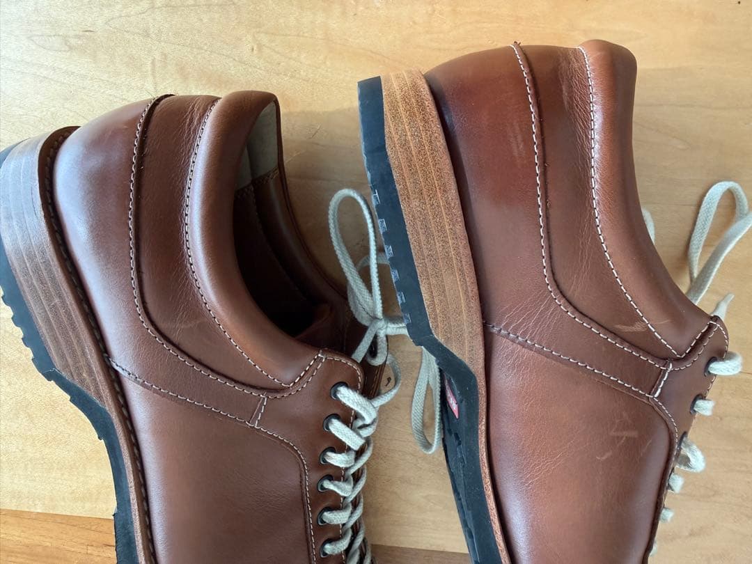 REGAL 57rr ブラウン レザースニーカー 27cm