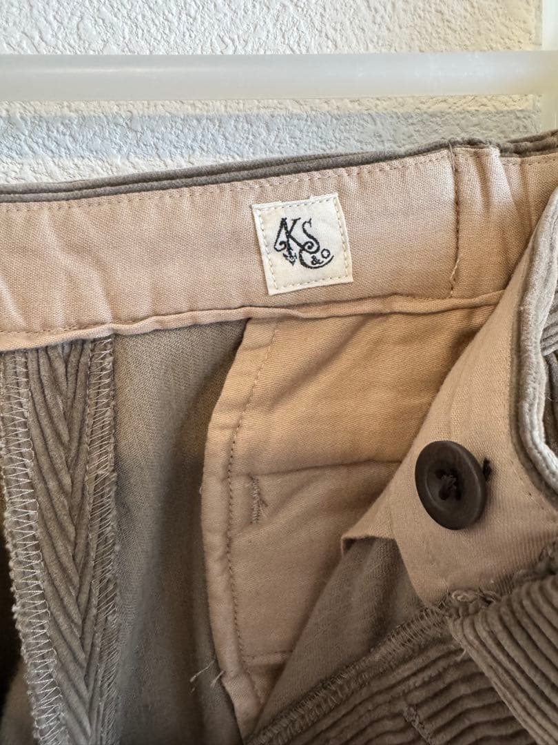 KAPTAIN SUNSHINE Easy Trousers コーデュロイ