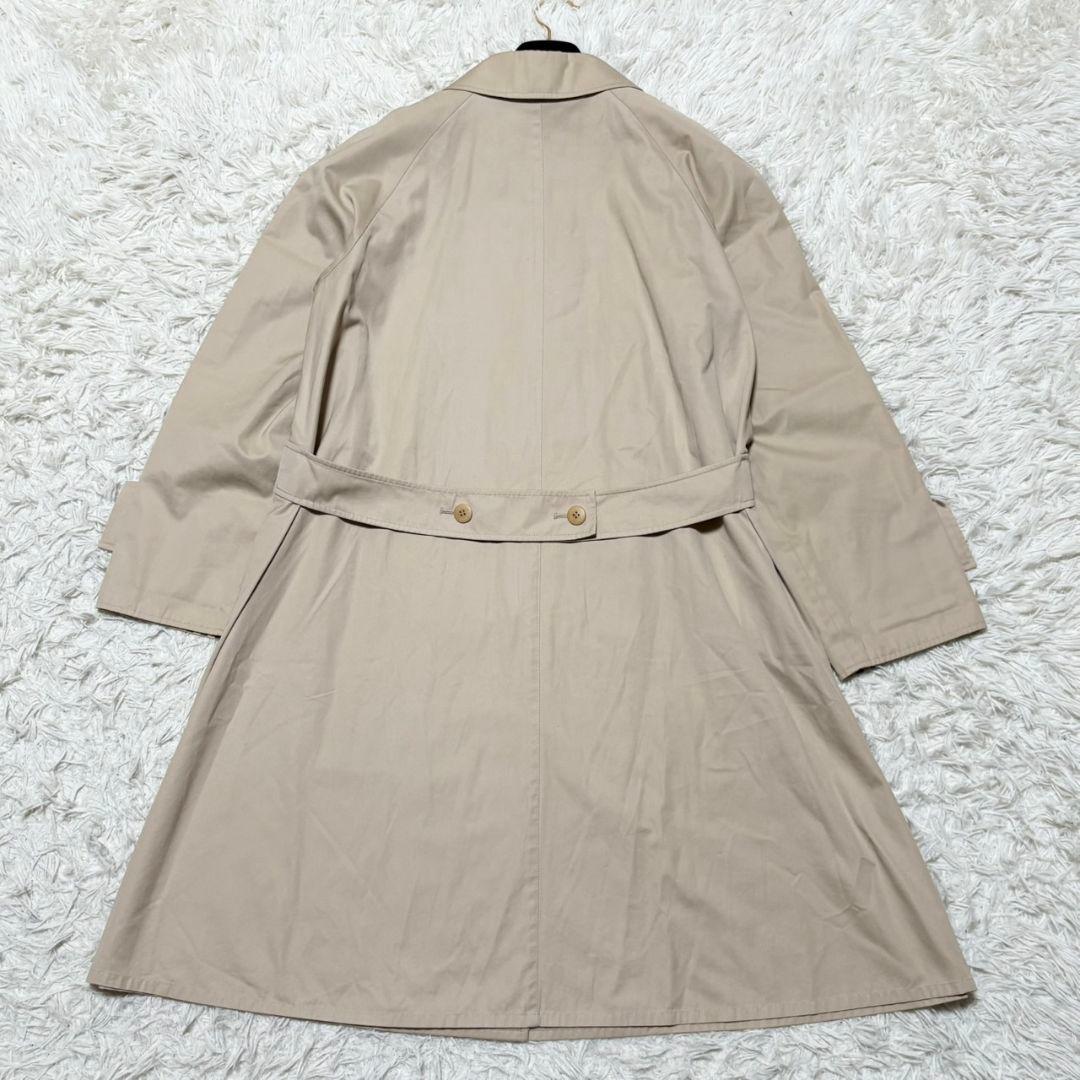 美品 バーバリー ロンドン ロングコート ノバチェック 刺繍ホースロゴ