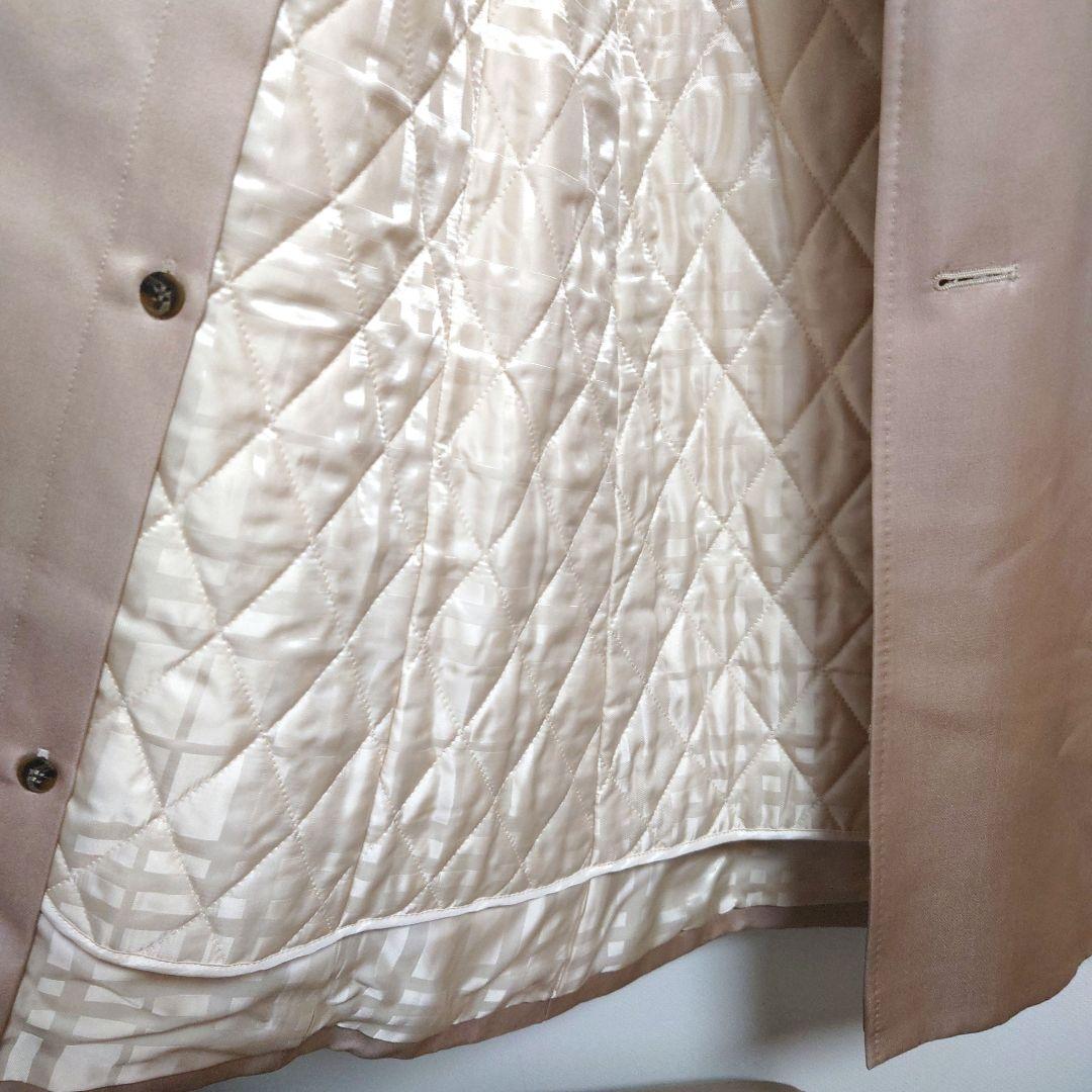 BURBERRY　ロングトレンチコート　シルク