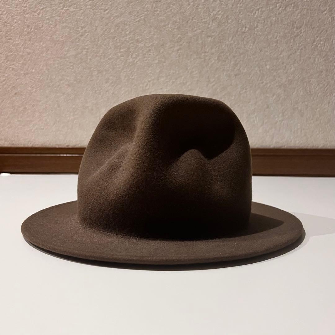 【Dari】ウールハット　ブラウン