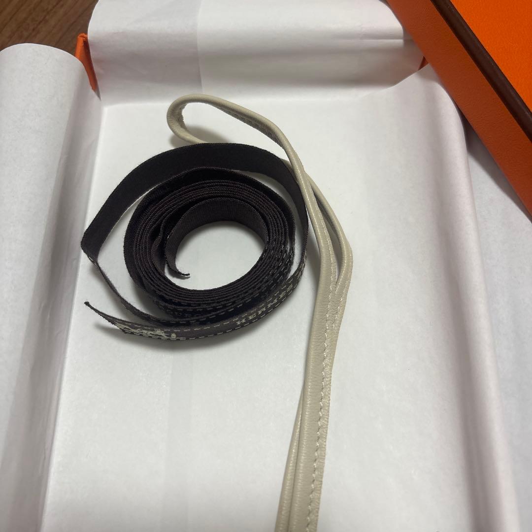 エルメス ロデオ PM ロベオクール K刻 ハート ベージュマルファ チャーム