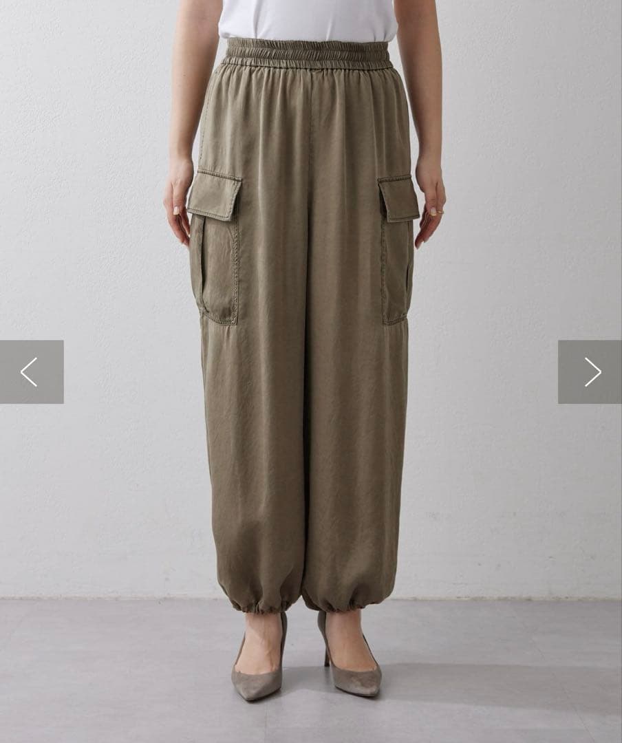 Drawing Numbers ピグメントキュプラカーゴパンツ